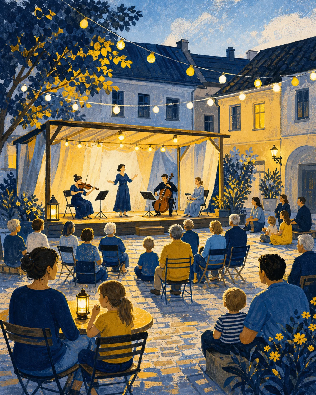 Ilustrace kulturního života ve Svitavách